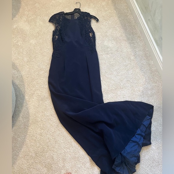 Frascara Navy Gown - Picture 2 of 12